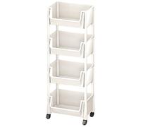 Carrello rotolante | Carrello a rotolamento a più livelli con ruote | Trolly di stoccaggio di grandi capacità, organizzatore di snack di cartoleria Toys per piccole stanze spazi stretti per sala da st