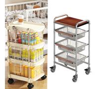 Carrello rotolante versatile carrello di stoccaggio sulla ruota per la