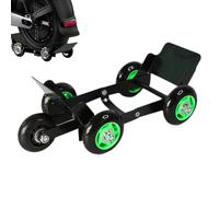 Carrello ruota per moto - Spostamento pneumatici per moto carrello pieghevole per bicicletta | Carrelli rotanti pieghevoli e portatili, ruota del rimorchio motorizzata cric multi-cuscinetto per