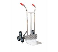 Carrello Saliscale Portasacchi Porta Pacchi Gradini Scala Scale 6 Ruote Resisten