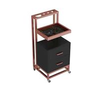 Carrello Salone di Bellezza - Carrello portaoggetti mobile per spa e parrucchiere, attrezzatura professionale per parrucchieri ed estetiste