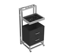 Carrello Salone di Bellezza - Carrello portaoggetti mobile per spa e parrucchiere, attrezzatura professionale per parrucchieri ed estetiste
