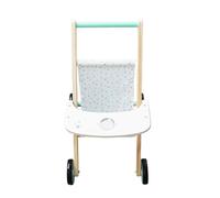 Carrello scorrevole per bambini, in legno, con ruote, giocattolo educativo in piedi, per bambini, ragazze, primo passo, gioco di ruolo, regalo per primi passi, per interni