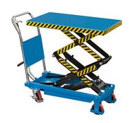 CARRELLO SOLLEVATORE CON PIATTAFORMA A DOPPIO PANTOGRAFO FERVI 0467