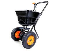 Carrello Spargisale, Spargitore, spargiconcime FUXTEC FX-GS36 per fertilizzanti, sale, semi, ghiaia, sabbia (volume 45 l) velocita’ di spargitura regolabile