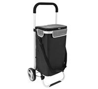 carrello spesa bremermann BRINKUM - capacità 45 L, carrello spesa pieghevole, con borsa incl. scomparto refrigerante, porta carrello spesa