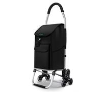 ® Carrello Spesa Pieghevole in Alluminio Carrello Portaspesa 6 Ruote con Borsa