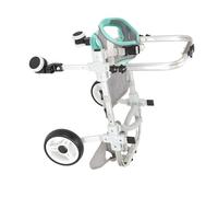 Carrello supporto per animali domestici personalizzabile per animali taglia piccola e media con 4 ruote Forte aiuto per le gambe posteriori Carrello per cani sottile