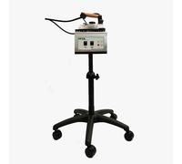 Carrello telescopico universale regolabile da 59 a max 88 cm in metallo verniciato con ruote piroettanti nero