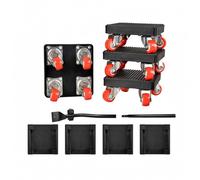 Carrello Trasportatore 4 Ruote ABS Carrello Antiscivolo
