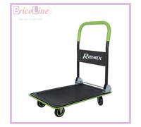Carrello Trasportatore Con Pianale e Manico Pieghevole Ribimex PRCDT150
