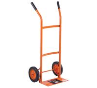 CARRELLO ACCIAIO PORTATA 100KG PORTACASSE PORTAPACCHI MAGAZZINO BRIXO JOLLY
