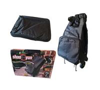 CARRELLO TROLLEY PORTASPESA RICHIUDIBILE 2 RUOTE SALVASPAZIO PORTATILE 30 LBS