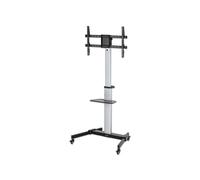 Manhattan Manhattan 462327 Supporto Tv A Parete 2,18 M [86] Nero, Argento (tv/mo