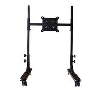 Carrello TV Mobile Staffa Con Ruote, Supporto Per TV LCD Con Simulatore Di Corse, Supporto Da Pavimento Per Monitor Mobile, Altezza Regolabile, Per TV Inferiori A 55 Pollici