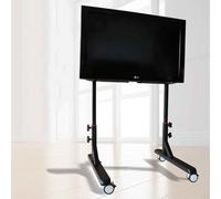 Carrello TV Mobile Staffa Con Ruote, Supporto Per TV LCD Con Simulatore Di Corse, Supporto Da Pavimento Per Monitor Mobile, Altezza Regolabile, Per TV Inferiori A 55 Pollici