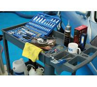 Carrello Utile Da Officina Laser Tools, Twin Level 8089