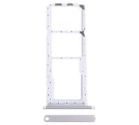 Carrello Vassoio alloggio tray Compatibile con Samsung Galaxy A05S SM-A057F A057 porta scheda Sim1+ SIM 2 + SLOT SLITTA vano Alloggio Memoria Micro Sd CARD (Silver)