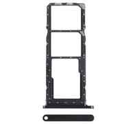 Carrello Vassoio alloggio tray Compatibile con Samsung Galaxy A05S SM-A057F A057 porta scheda Sim1+ SIM 2 + SLOT SLITTA vano Alloggio Memoria Micro Sd CARD (Nero)
