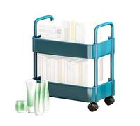 Carrello - Versatile per , soluzione per scaffali mobili | Carrello robusto a più piani, ideale per spazi ristretti, per il bagno, offre pratico e facile da riporre