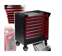 Carrello Vuota Con 8 Cassetti Su Ruoli Chiudibile Vagone Attrezzi