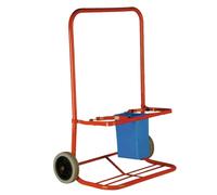 CARRELLO VUOTO PORTA BOMBOLE PORTABOMBOLE 5 LT AZOTO OSSIGENO ACETILENE ARGON