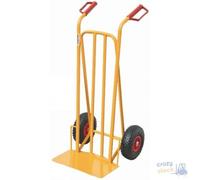 CARRELLO ZEUS PER CASSE-FUSTI RUOTE PNEUMATICHE PORTATA KG 200