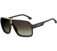 Carrera 1014/S 807/HA 64 Men's Sunglasses - Black Frame, Brown Gradient Lenses