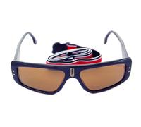 Carrera 1022 Yyc 58mm Uomo Quadrato Sport Sole Nero Marrone Oro Specchio +