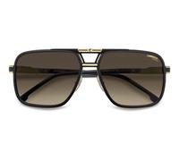 Carrera 1071/S Navigator Rectangular Sunglasses - 61 mm Metal/Polyamide