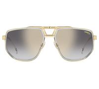 Carrera 1072/S Navigator Aviator Sunglasses - 61 mm Stainless/Acetate