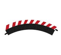 Carrera 20020561 Evolution 3 x Outside Shoulder Car Track 1/60° with 2 x End Pie