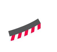 Carrera Cordoli Esterni Curve Sopraelevate (12) Terminali (2) Slot Car Accessori