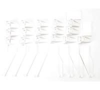 16 Supporti Guard Rail, 4 Terminali, 2 Raccordi Slot Car Accessori Autopiste