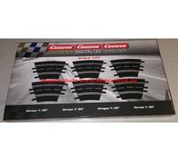 Carrera Digital 124 / 132 Curve (6) Slot Car Accessori Autopiste 20020577