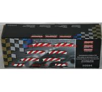 Carrera 20594 Striscia Interna Per Curva Ripida 2/30 6 Pezzi
