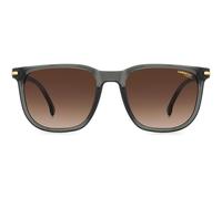 Carrera 300/S Unisex Sunglasses - Havana Frame, Green Lenses, 54mm