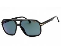 Carrera 302/S 02M2 Q3 Occhiali da Sole Nero Oro Telaio Grigio Polarizzate 59mm