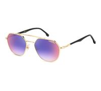CARRERA 303/S Occhiali, Nero e Oro, 53 Unisex Adulto