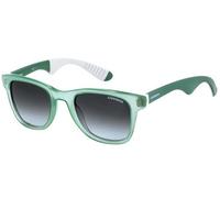 Carrera 6000/R D3U-YR Unisex Sunglasses - Matte Transparent Green Frame, Gradient Green Lenses, 51mm