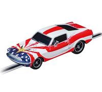Carrera 64289 Ford Mustang '67 Stars 'n Stripes 1:43 Scala Analogico Slot Car Racing Vehicle GO Slot Car Toy Race Track Set