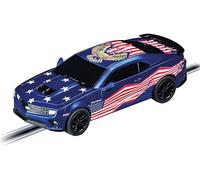 Carrera 64290 Chevrolet Camaro Stars 'n Stripes 1:43 Scala Analogico Slot Car Racing Vehicle GO Slot Car Toy Race Track Set