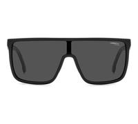 Carrera 8060/S 003/IR Unisex Sunglasses - Matte Black Frame, Grey Lenses