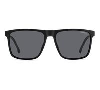 Carrera 8064/S 08A M9 Men's Sunglasses - Matte Black Frame, Grey Polarized Lenses