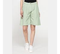 CARRERA BERMUDA CON PIEGHE IN POPELINE 100% COTONE