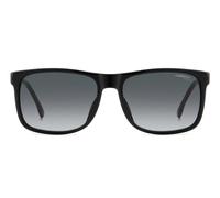 Carrera C Flex 01/g/s Occhiali Da Sole Uomo Nero Squadrato Grigio 57mm