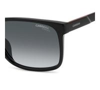 Carrera Uomo C FLEX 01/G/S OIT/9O Occhiali da sole Acetato Nero Grigio Squadrata Normale Sfumato