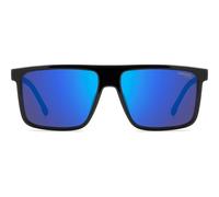 Carrera C Sport 14/s Occhiali Da Sole Uomo Nero Squadrato Blu 58mm