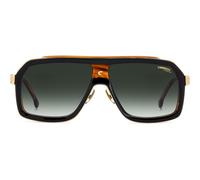 Carrera Ca 1053/s/ti Occhiali Da Sole Uomo Nero Rettangolari Grigio 60mm
