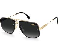 Carrera Occhiali da Sole CA GLORY II BLACK ON GOLD/GREY SHADED 59/18/145 uomo